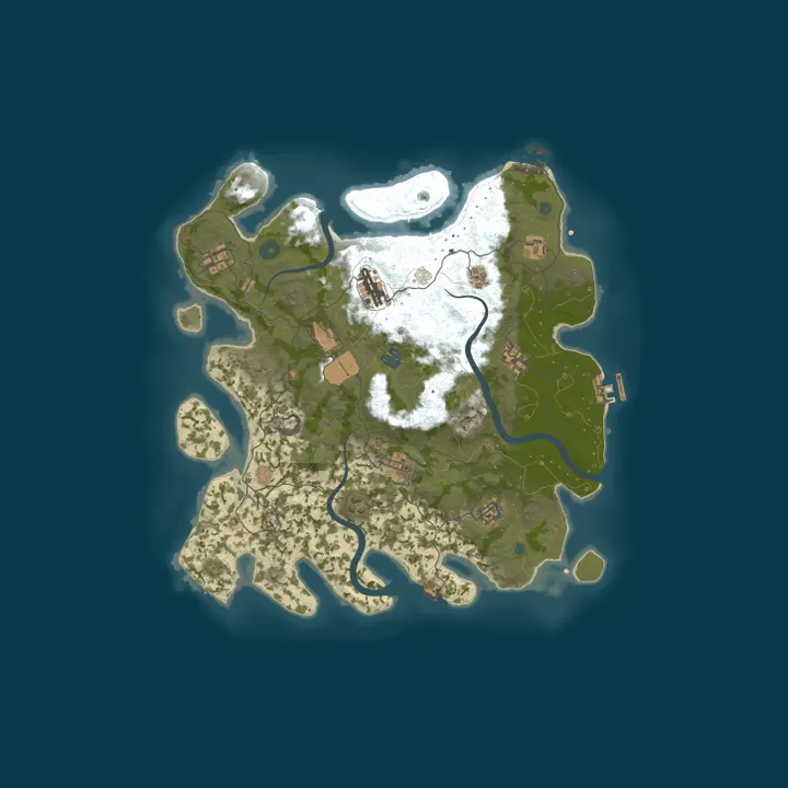Map of 【最后的净土】萌新/仿官/无权/半公益/13点档/10