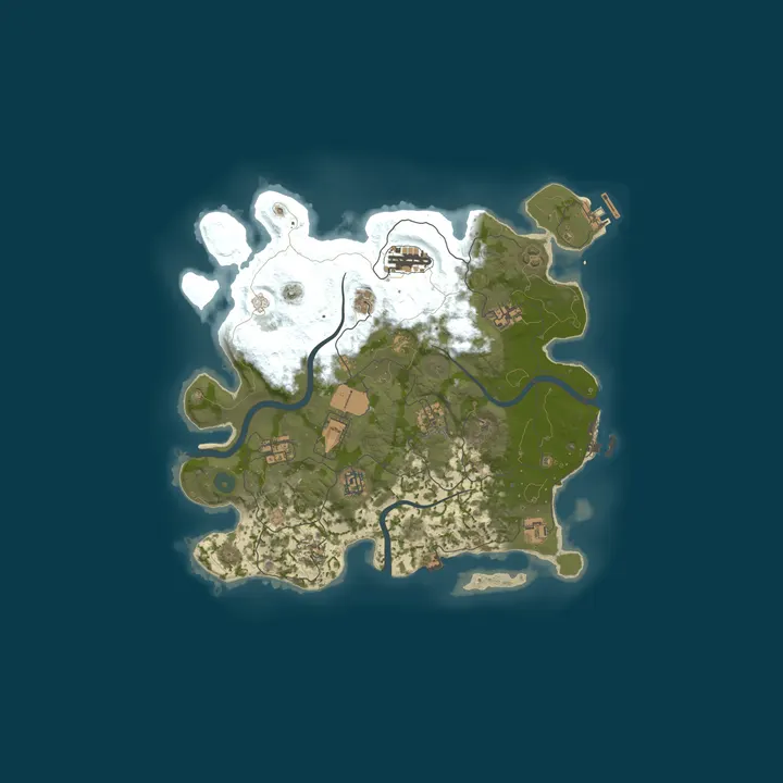 Map of SoapsWorld | PvE | Relaxed Survival | US West