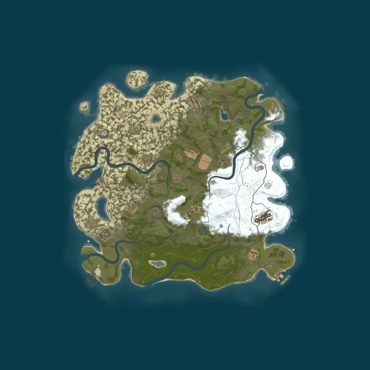 Map of  Hakuna  PVE丨萌新丨仿官丨原倍