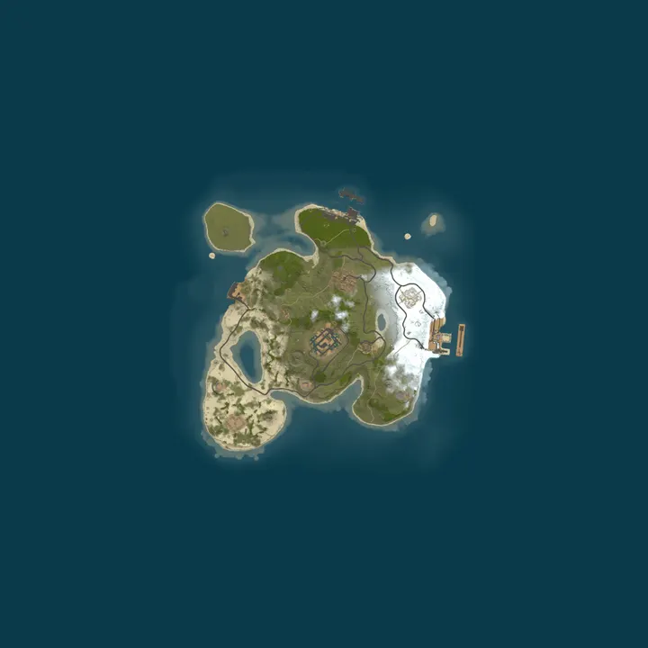 Map of My Untitled Rust Server