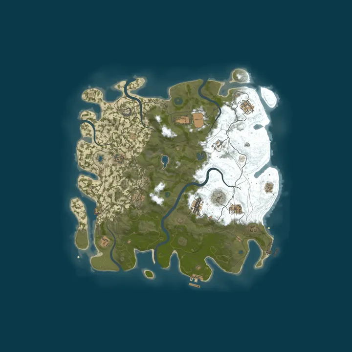 Map of SPFZ 3x Vanilla