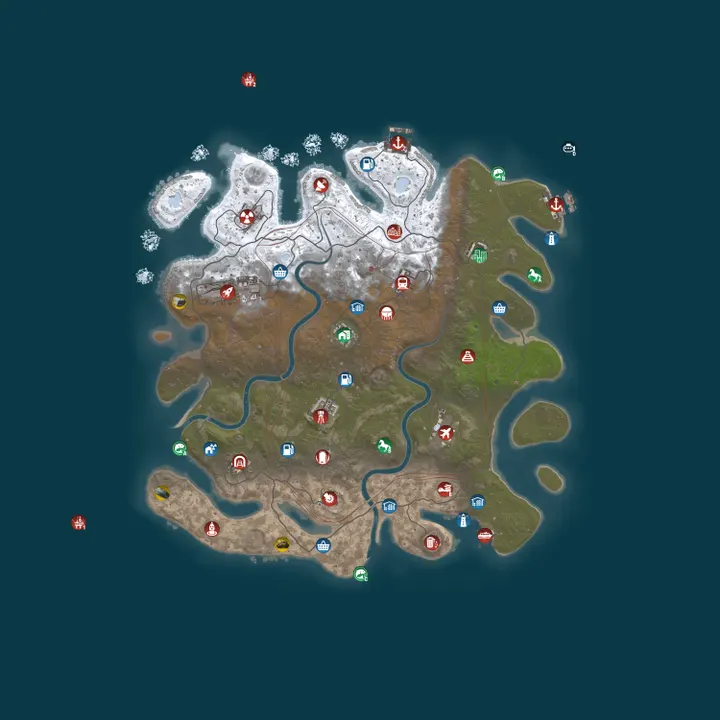 Map of Magic Rust #28 — Modded 2x (Duo) | HOBOCИБ | Pyccкий