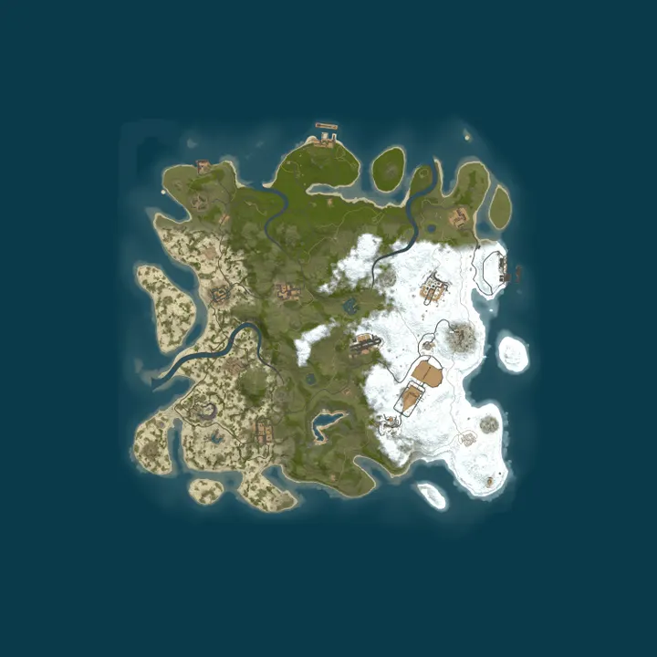Map of RUSTREBELS.COM (EU) | 2x | PVE | EVENTS | CHILL COMMUNITY | 1/1