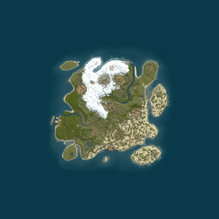 Map of TicoLand | CR/LATAM | Vanilla 2X | 50% Upkeep | Biweekly