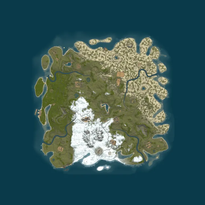 Map of Название сервера