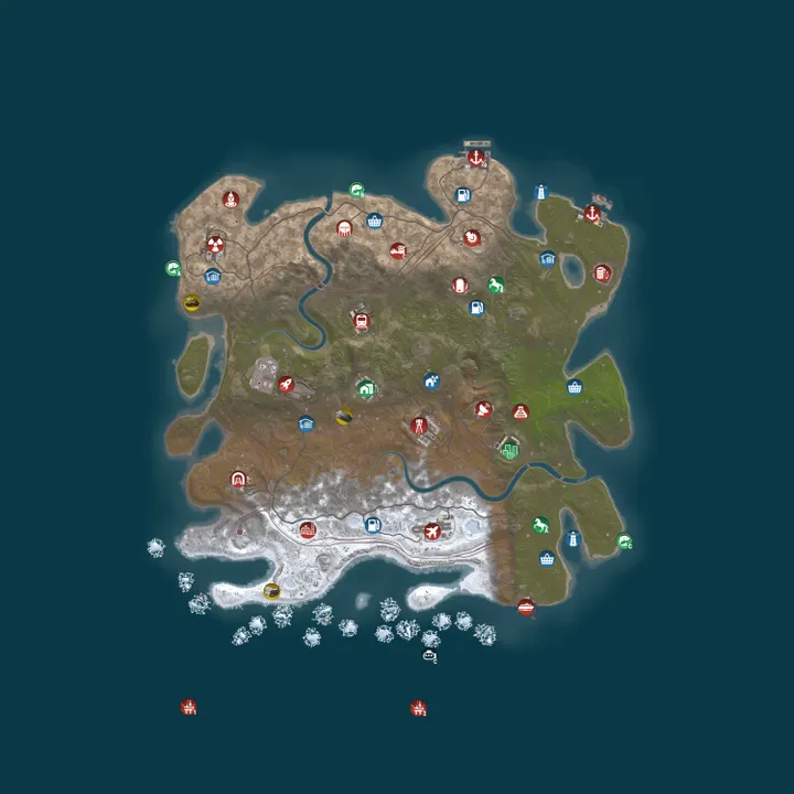 Map of Magic Rust #34 — Modded 2x (Solo/Duo/Trio) | Pyccкий