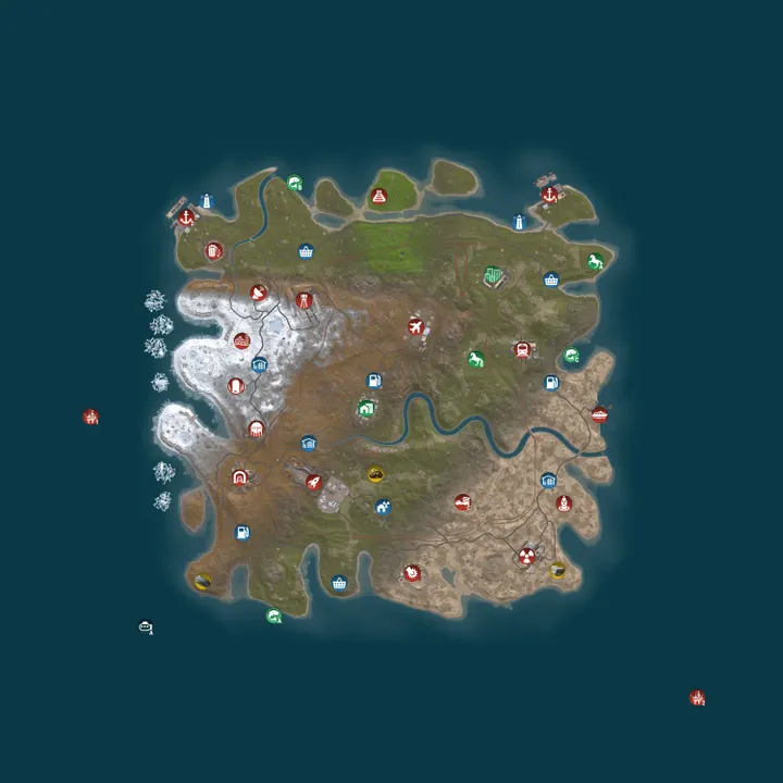 Map of Magic Rust #24 — Vanilla 2x (Solo/Duo/Trio) | Baйп 26.10