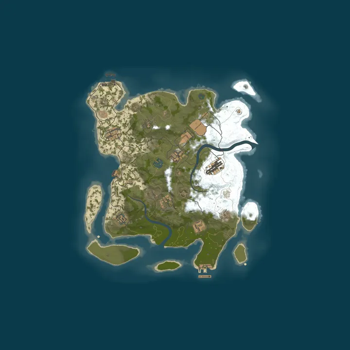 Map of Test server