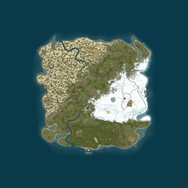 Map of WARBANDITS.GG EU 3X |Solo/Duo/Trio|LootX3| JUST WIPED