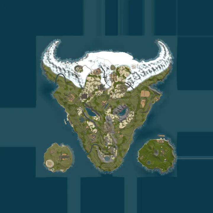 Map of UK Map | Bullpen Gaming | 2x | Battlepass | Max Team 6 Players