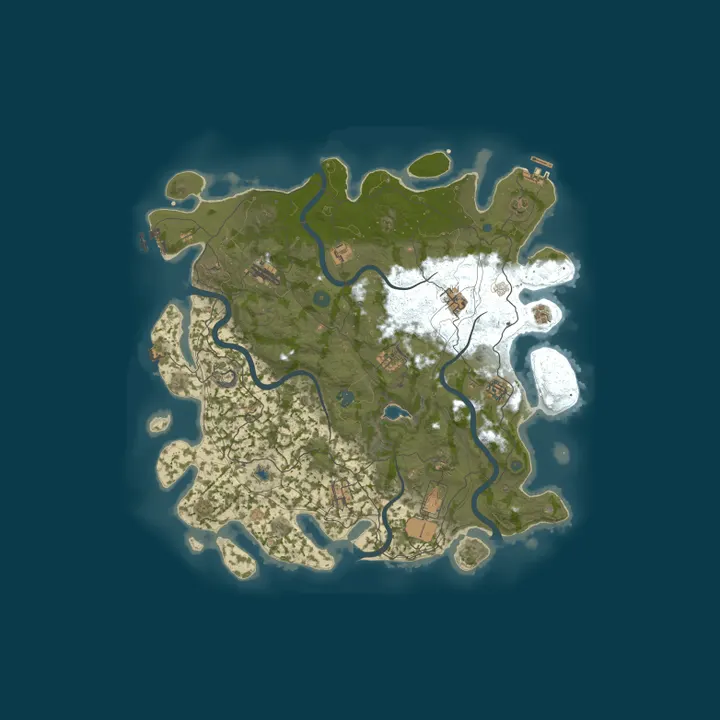 Map of 777 RUST /ДЛЯ НОВИЧКОВ /EU MAIN 22.10