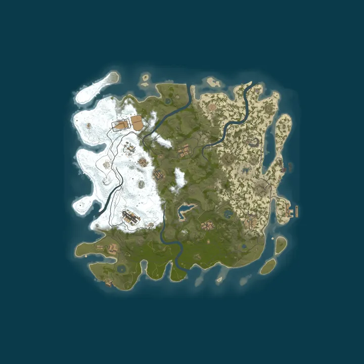 Map of 777 RUST /ДЛЯ НОВИЧКОВ /СИБИРСКИЙ 24.10