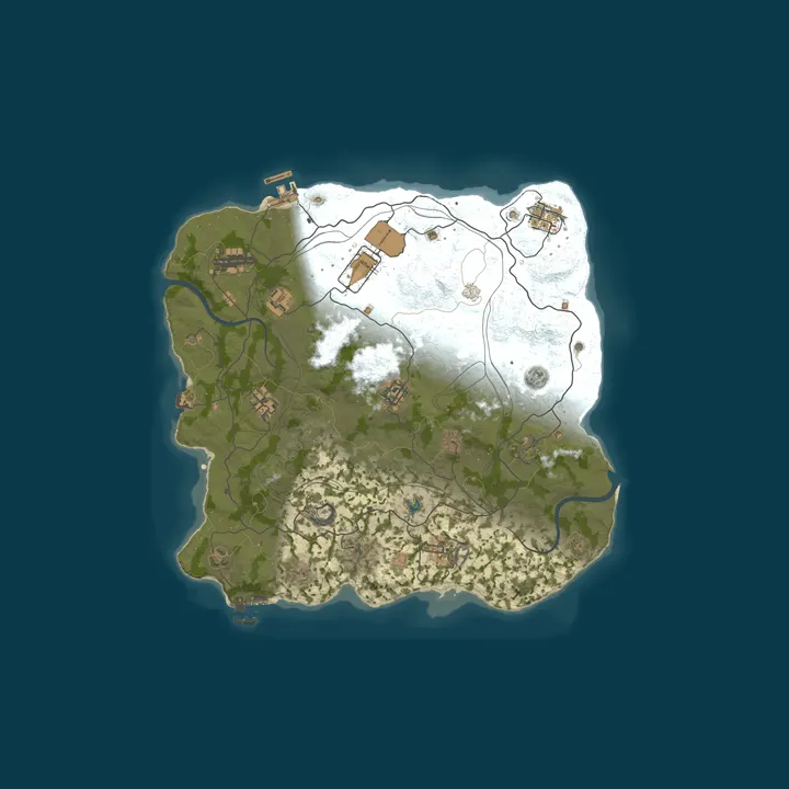 Map of FACE RUST VANILLA X1.5 ДЛЯ НОВИЧКОВ МОСКВА