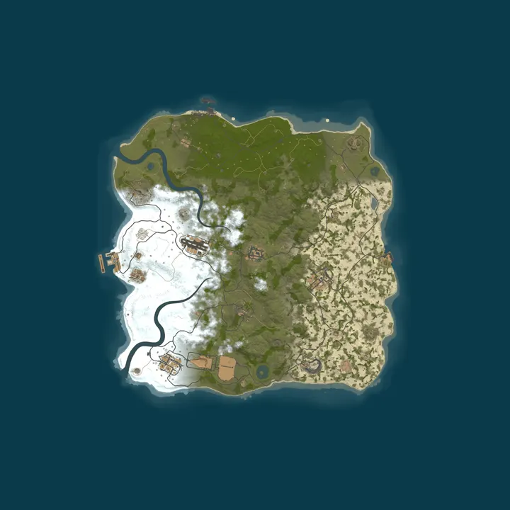 Map of STRAVOS 3x - NA Thursdays |Solo Only|LootX3|