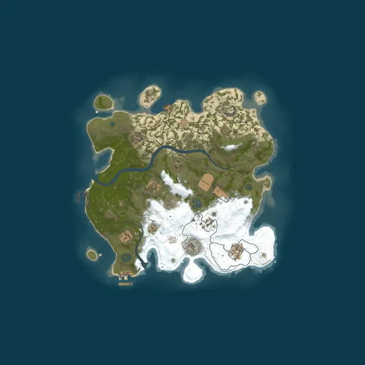 Map of julien