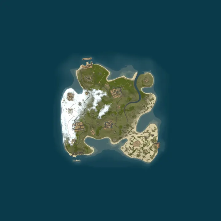 Map of Bestrust Solo/Duo/Trio 2x #5 | NEXT FULLWIPE in 3 hours 27.10
