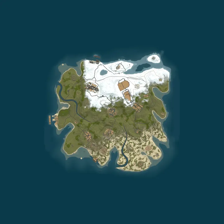 Map of AceRust.com 10x No BPs [Loot++|Events|MyMini|Shop]