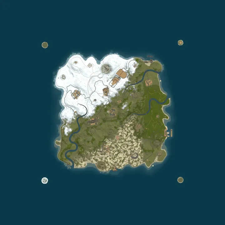 Map of Rustoria.co - 10X | No BPs | Kits | Shop -> JUST WIPED