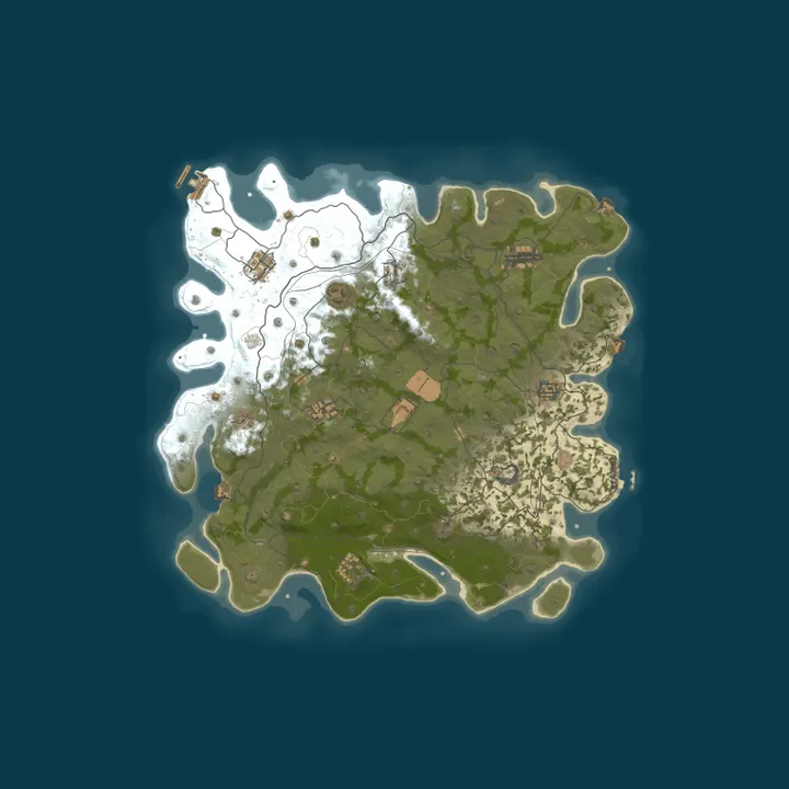 Map of Bestrust Solo/Duo/Trio 2x #3 | JUST FULLWIPED 26.10 10/26