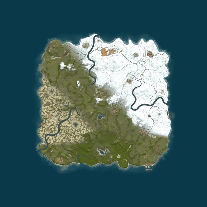 Map of Atlas - US 2X Medium | Vanilla+ | No BP Wipes