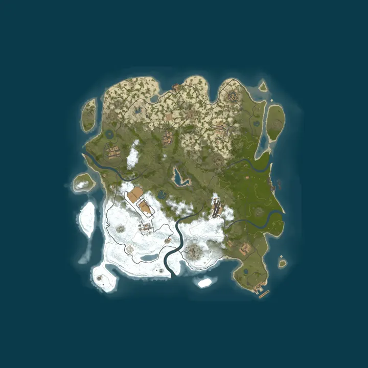Map of [UK/EU] Exile Worlds RPG / New Season