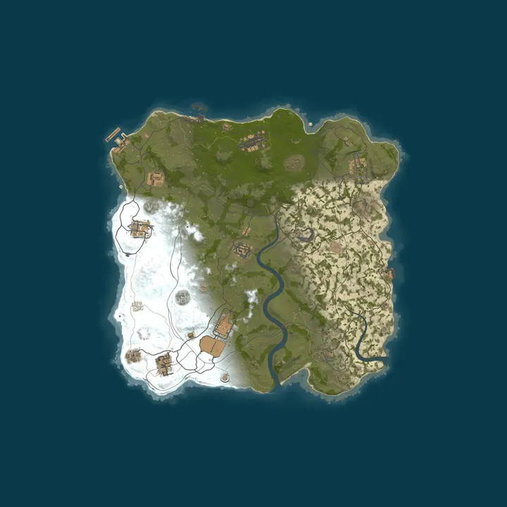 Map of TemplarGaming EU 10x Swift Solo/Duo Loot++|PvP|MyMini|SkinBox|x