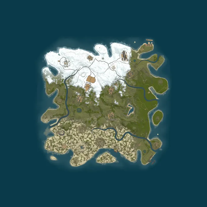 Map of vanilla +