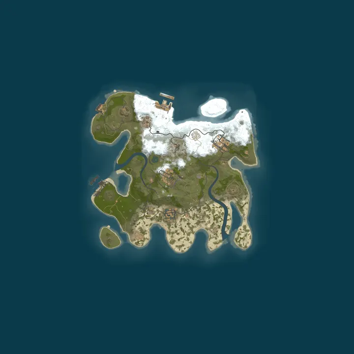 Map of [UAE] Rusty 10x | Biweekly | Solo-Quad | Mini | Protection