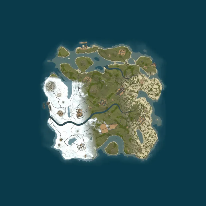 Map of [EU] HollowServers.co 2x Solo/Duo/Trio | 50% Upkeep | Shared BP