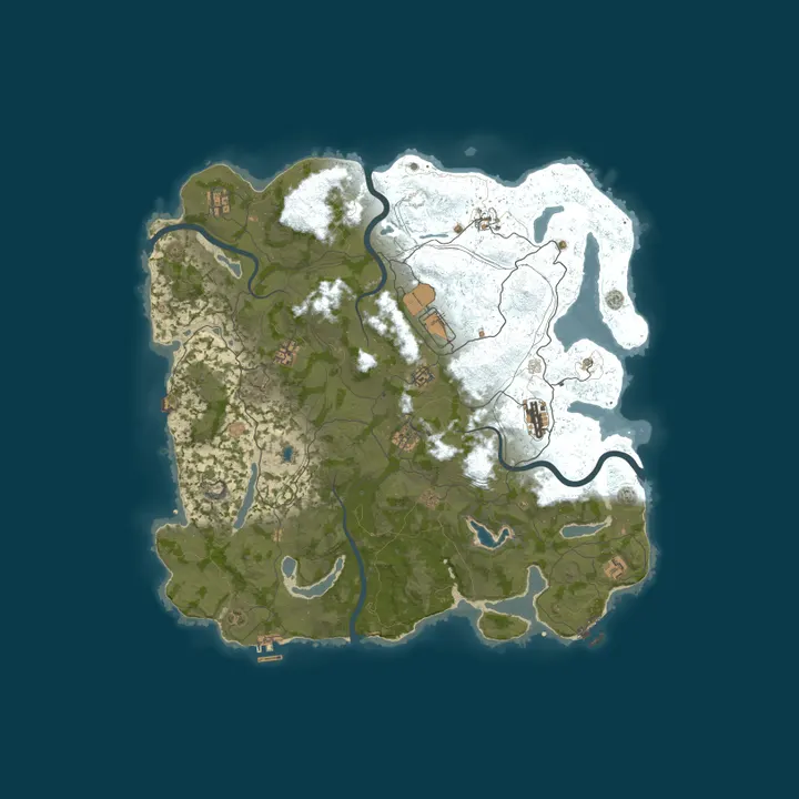 Map of EU RENEGADE 2x Monthly Main | 50% Upkeep | No BP Wipe | Noob Fr