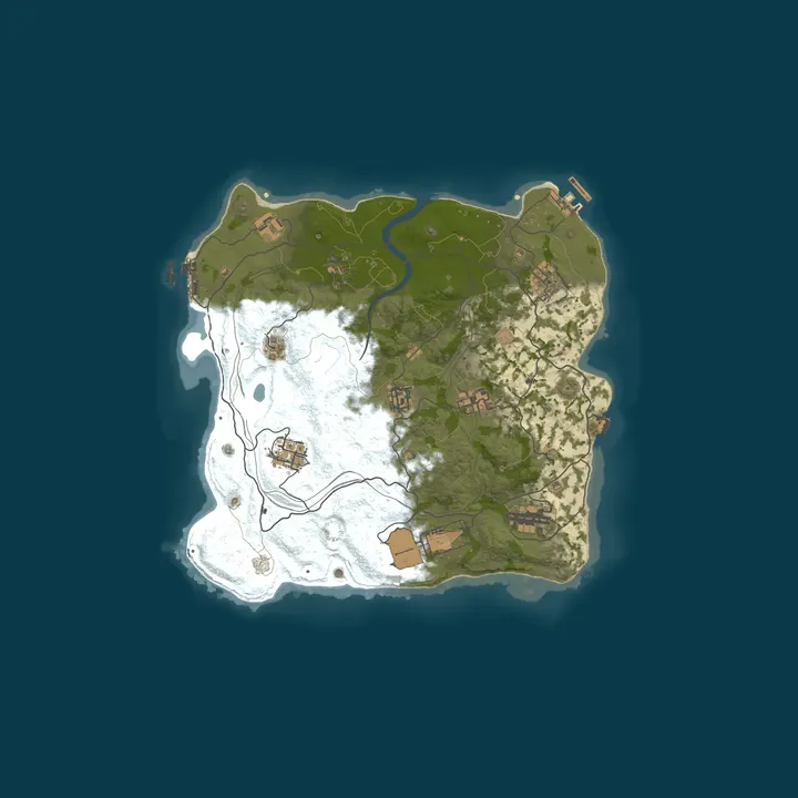Map of WARBANDITS.GG EU 2X SOLO ONLY|Loot+|X2 JUST WIPED