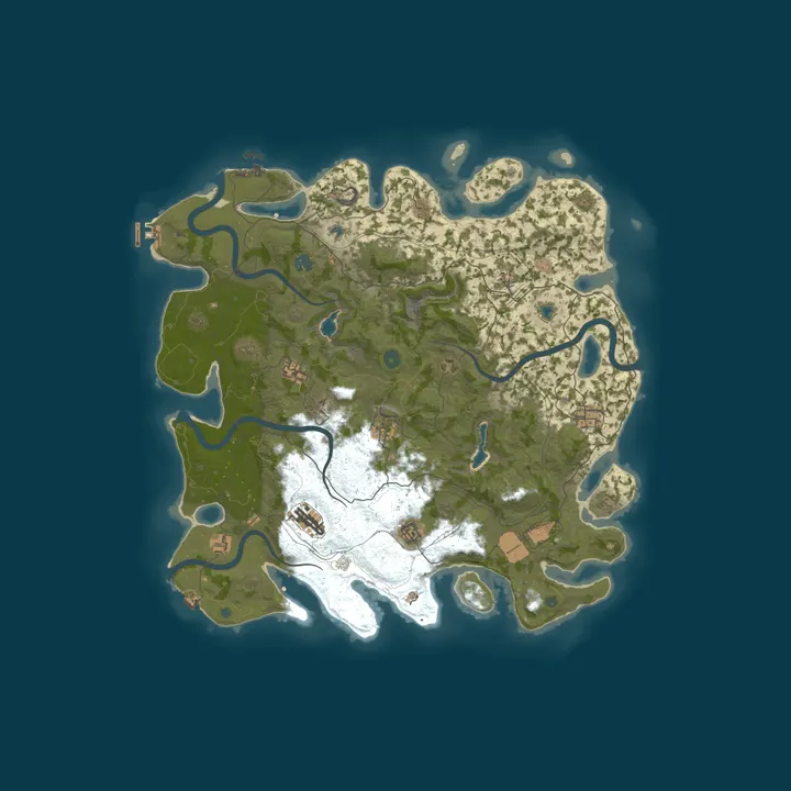 Map of [PvE] Relic | No Killing | No Raiding | No Decay | Noob Friendl