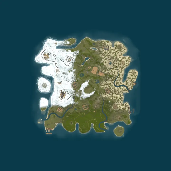 Map of CREED PVE | 1000X | NO BP | KITS | SHOP | THURSDAYS