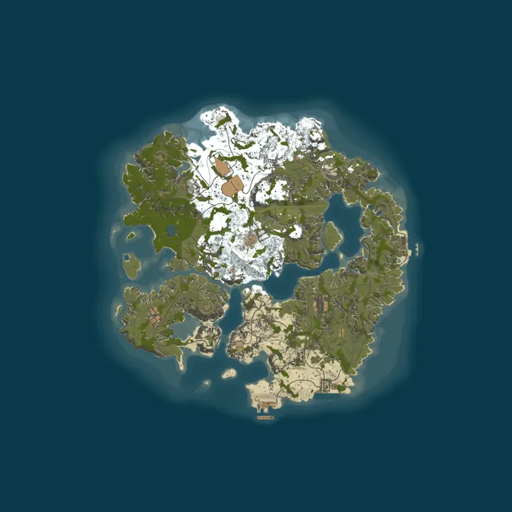 Map of [US] Door Camp Central | Skills | NoBP | Custom Vehicles | S/D/