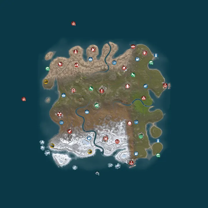 Map of Magic Rust #3 — Modded 2x (Solo/Duo/Trio) | Pyccкий