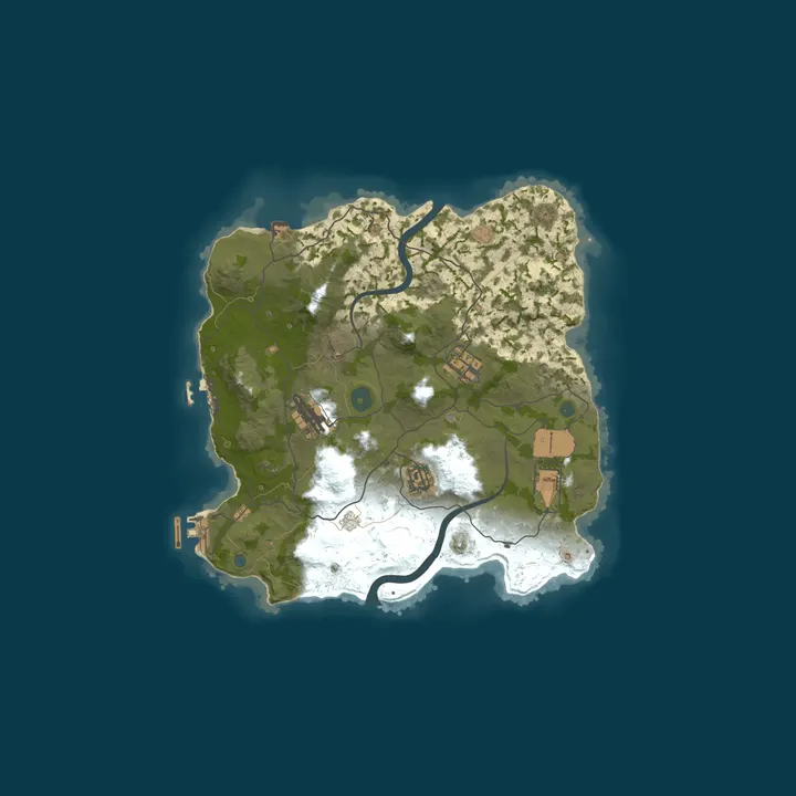 Map of GORGONA [X1000 | PIRATE/NON-STEAM | LOOT+ | FPS++]
