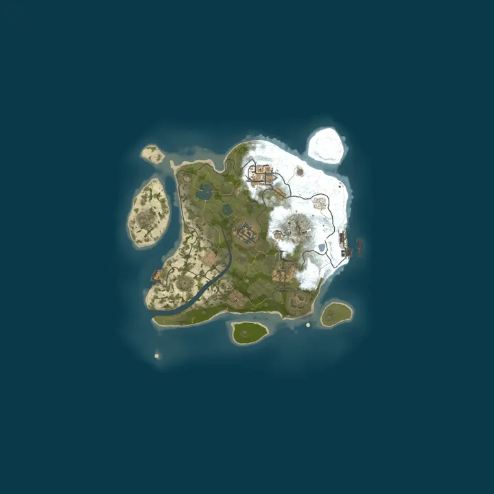 Map of Doktor Tungstens Knast