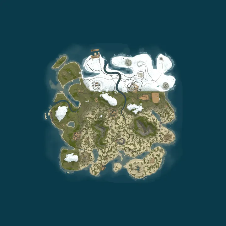 Map of » ProjectGaming.gg | 2X Vanilla | Solo/Duo/Trio | WIPED 10/25