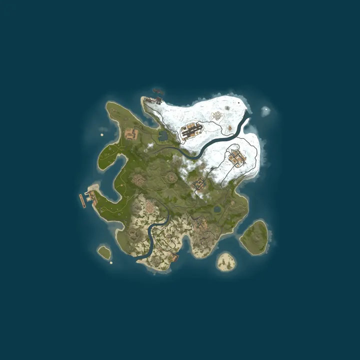 Map of TheLastOfRust Doomsday | 2x | Solo/Duo/Trio | Zombies