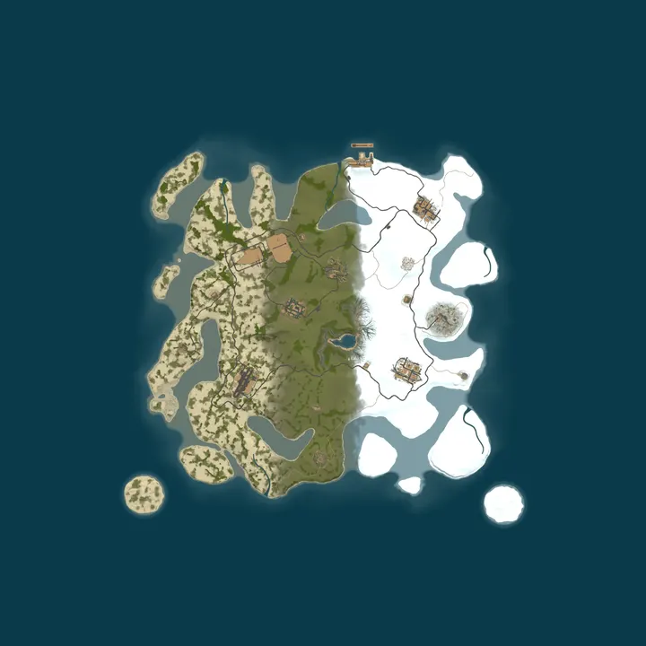 Map of My Untitled Rust Server
