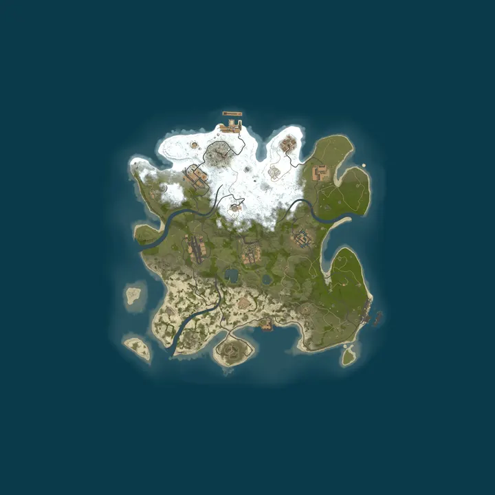 Map of Hello Darkness Builder map